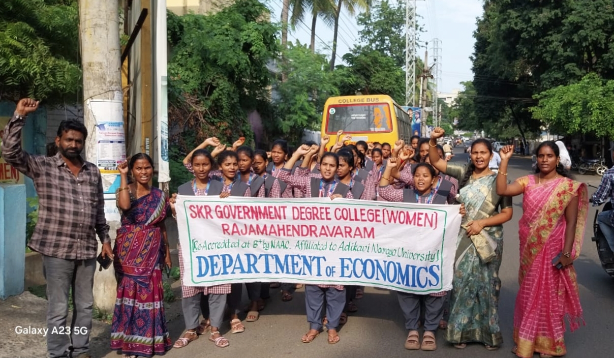 International Literacy Day Rally – Dept. of Economics